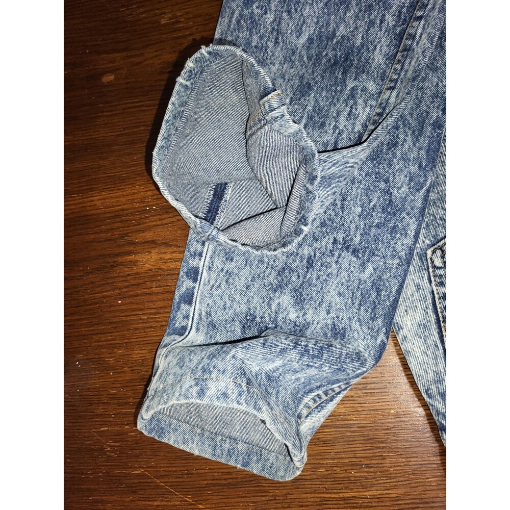 Vintage Levis 701 Student Fit Jeans Acid Wash USA Made Fits Modern 26 x 28.5 - Picture 10 of 10